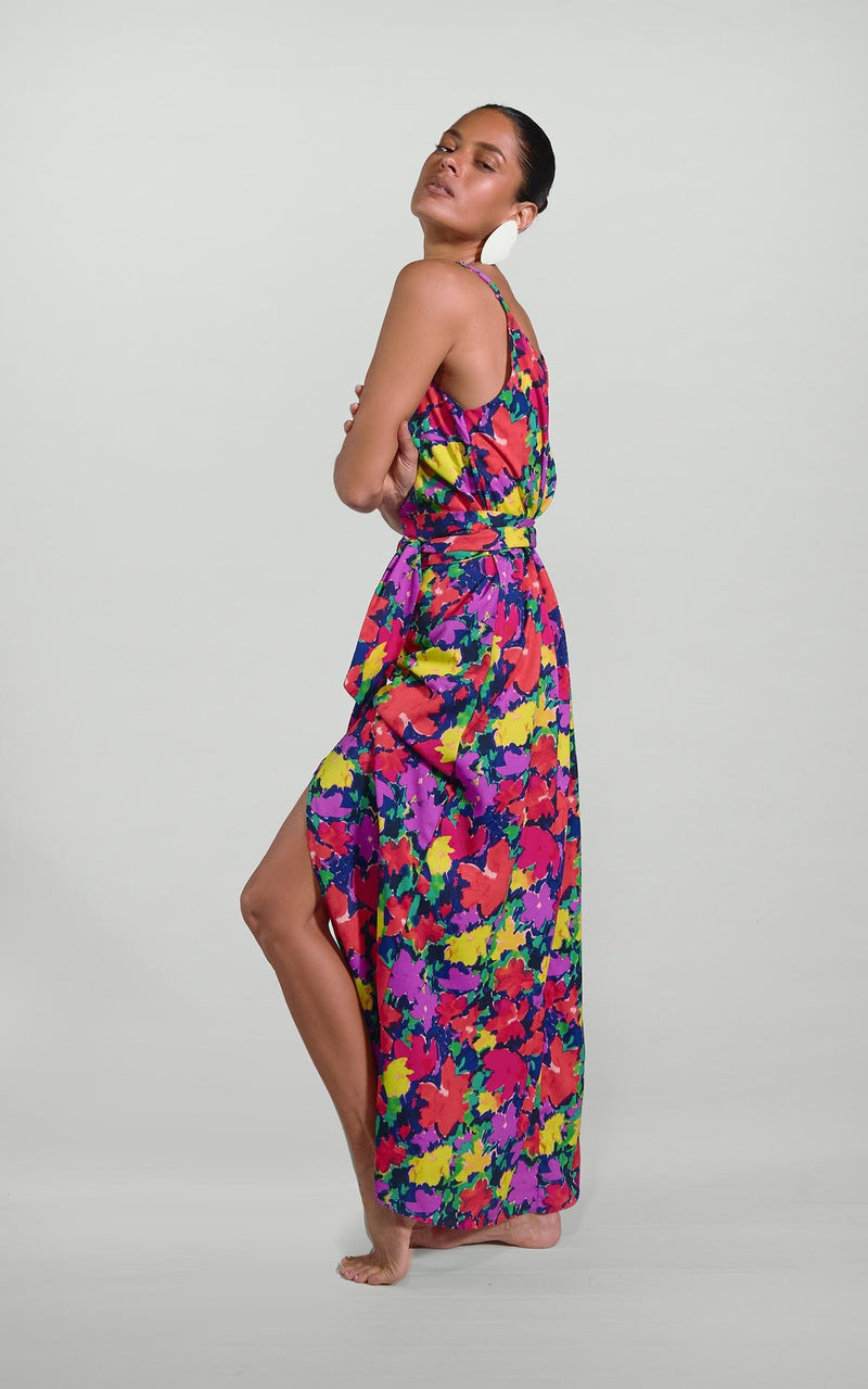 Sookie Slip Dress In Vintage Floral