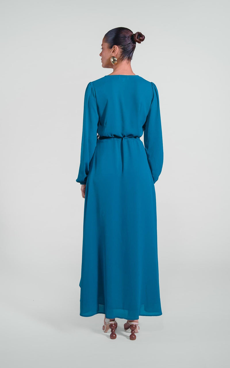 Jagger Maxi Dress in Pine Green