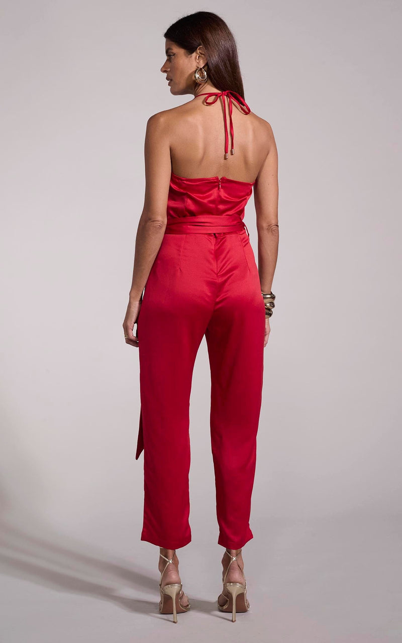 Lexi Jumpsuit in Red