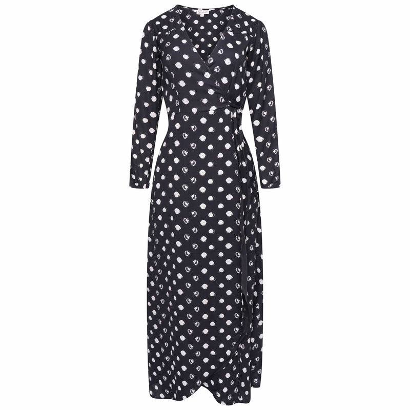 Jagger Maxi Dress In Painted Dot