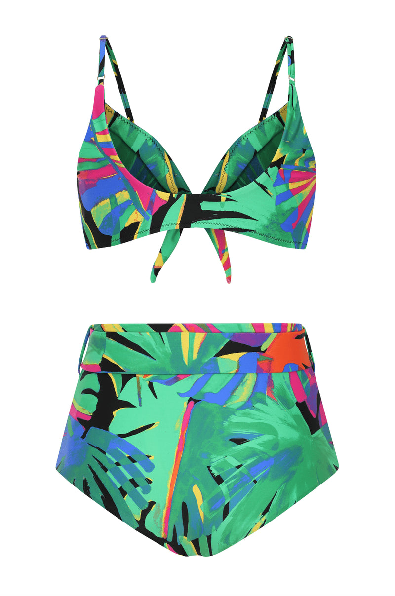 HALO Montego Bikini Top in Retro Tropic